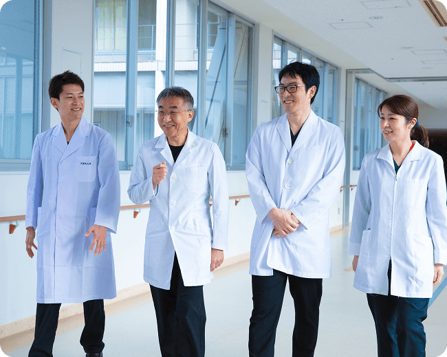 小児外科の先生の様子